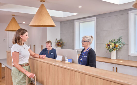 Our wonderful Reception Team